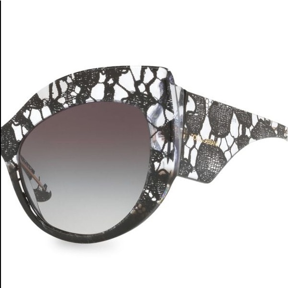 ⭐️ SOLD NWT Dolce & Gabbana 55MM Cat Eye Sunglasses⭐️ - Picture 4 of 11